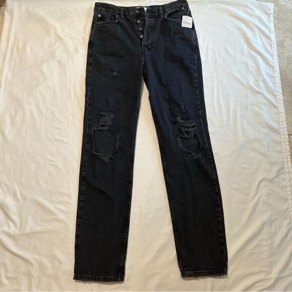 Free People Denim - FREE PEOPLE The Lasso High Rise Jeans